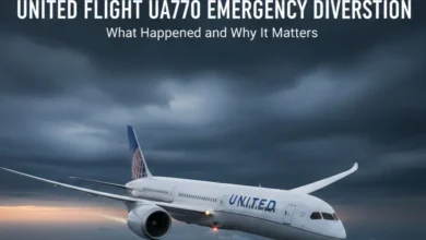 united airlines flight ua770 emergency diversion